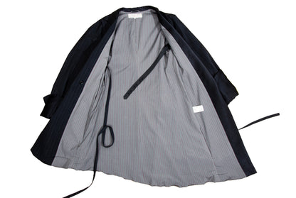 90s Masaki Matsushima rare avant garde wool deconstructed tuxedo coat / Made in Japan