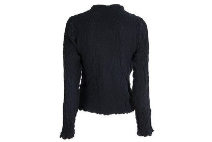 Vintage Issey Miyake Cauliflower permanent pleats button front top / Made in Japan