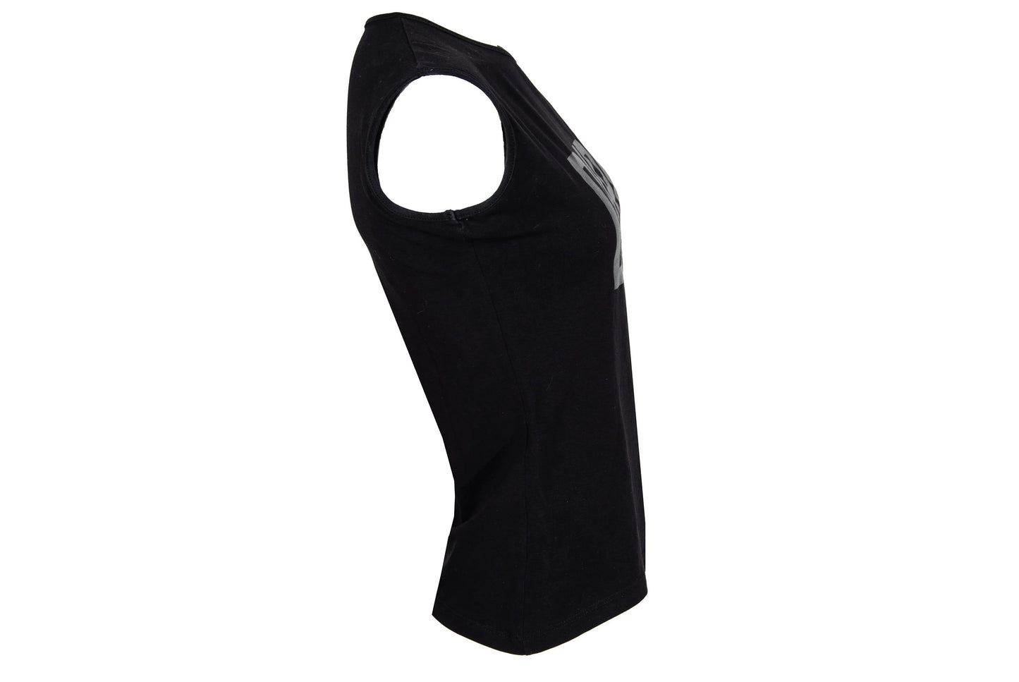 2004 Dirk Bikkembergs "DIRK" black cotton tank top
