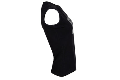 2004 Dirk Bikkembergs "DIRK" black cotton tank top