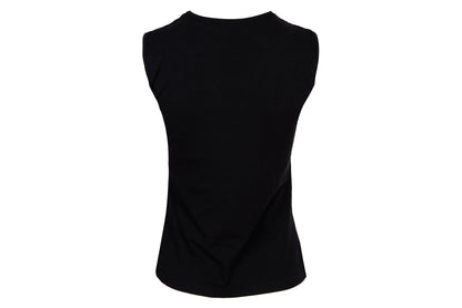 2004 Dirk Bikkembergs "DIRK" black cotton tank top