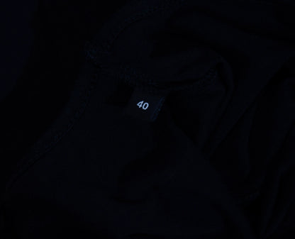 2004 Dirk Bikkembergs "DIRK" black cotton tank top