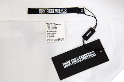Rare S/S 2004 Dirk Bikkembergs jacket + mini skirt two piece set / New old stock with original tag / Made in Italy