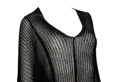 Vintage PierAntonioGaspari open knit oversized avant garde sweater / Made in Italy