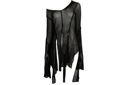 Vintage PierAntonioGaspari open knit oversized avant garde sweater / Made in Italy