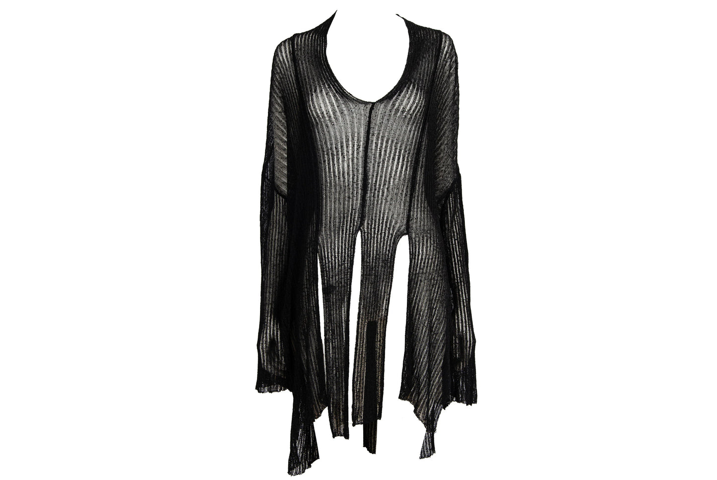 Vintage PierAntonioGaspari open knit oversized avant garde sweater / Made in Italy