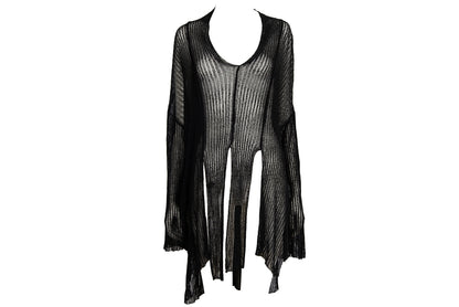 Vintage PierAntonioGaspari open knit oversized avant garde sweater / Made in Italy
