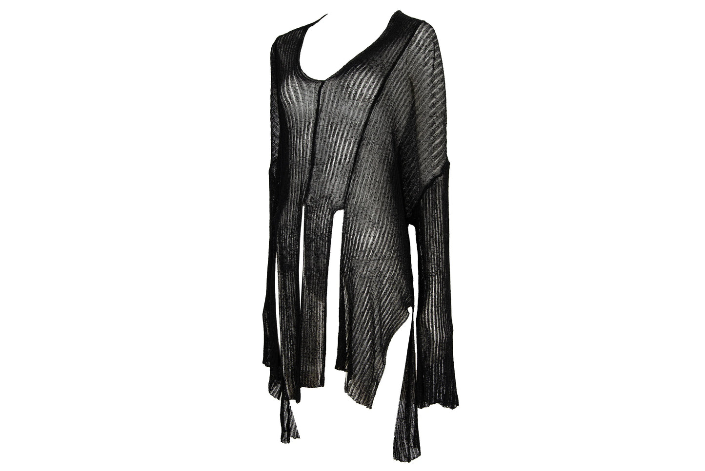 Vintage PierAntonioGaspari open knit oversized avant garde sweater / Made in Italy