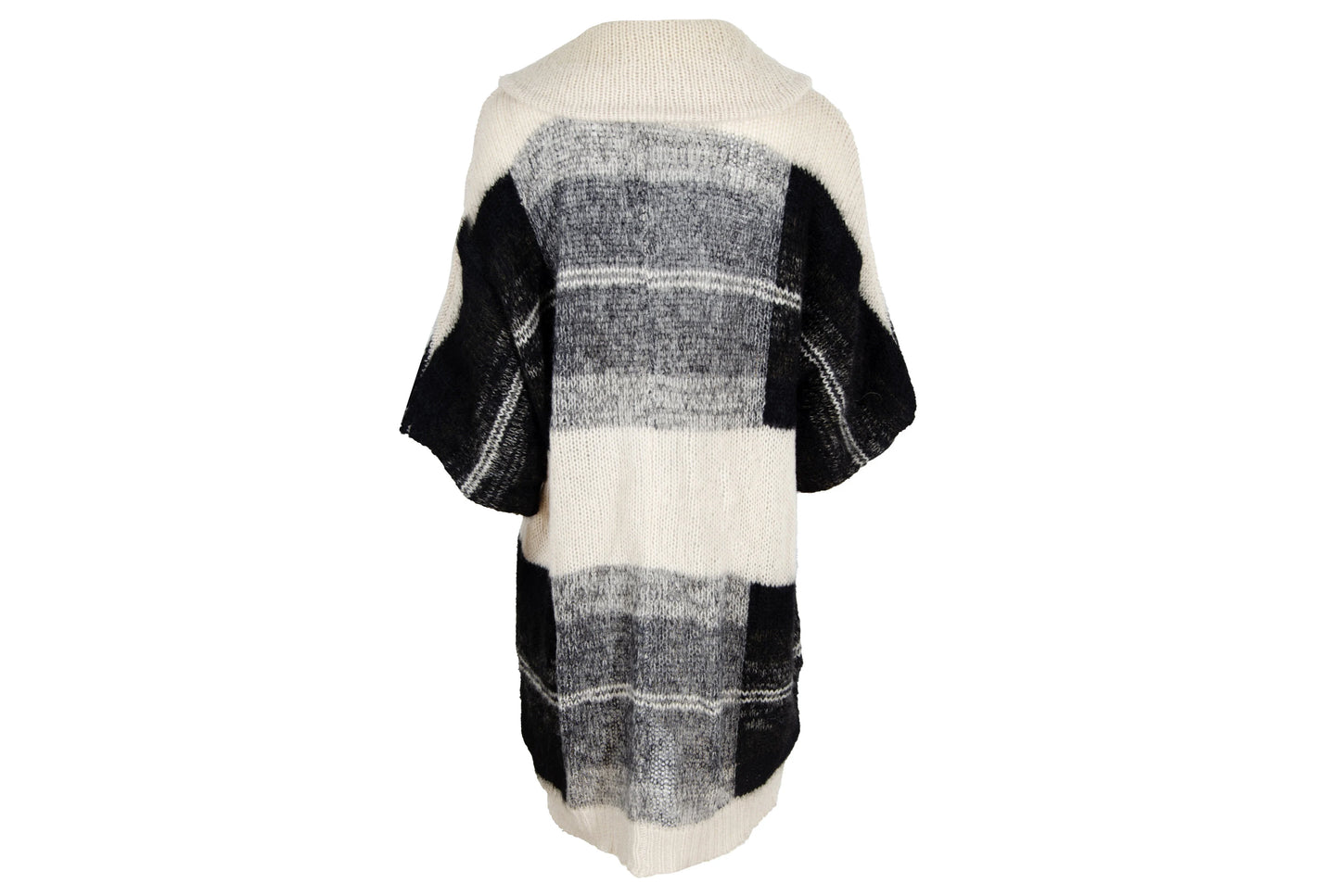 Vintage Dries Van Noten alpaca wool fuzzy chunky knit oversized cardigan / Made in Belgium