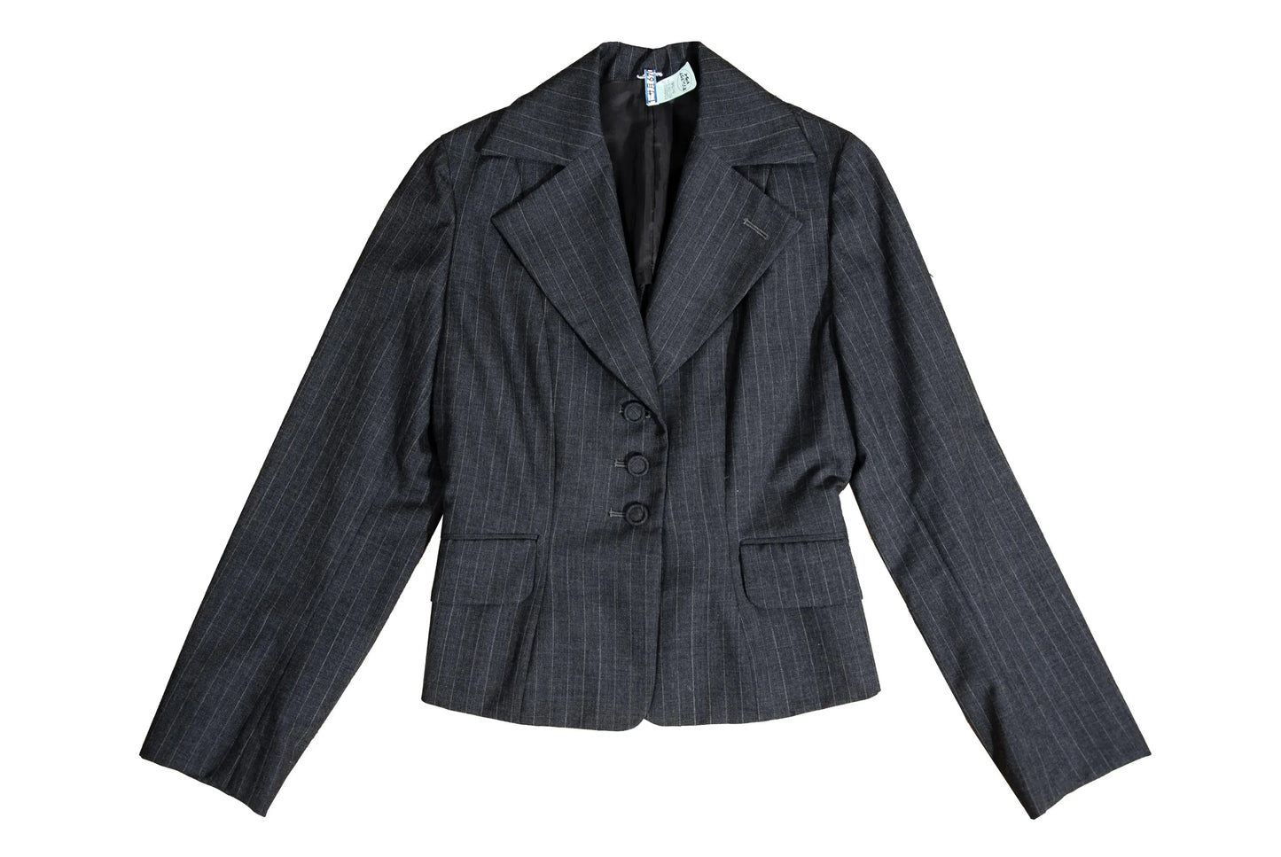 Vintage "I Wish" by Yohji Yamamoto two piece suit / Yohji Yamamoto Y's grey pinstripe skirt suit / Made in Japan