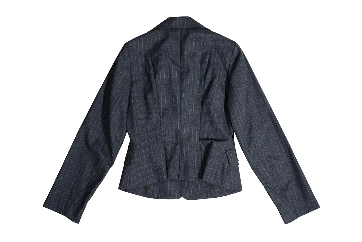 Vintage "I Wish" by Yohji Yamamoto two piece suit / Yohji Yamamoto Y's grey pinstripe skirt suit / Made in Japan