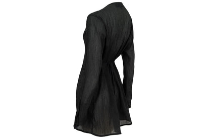 Vintage Kaat Tilley sheer asymmetrical button front cardigan / Made in Belgium