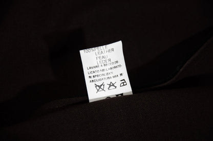 F/W 2002 Simultaneous suede and wool skirt / Vintage Simultaneous buckle belt skirt / Made in Italy
