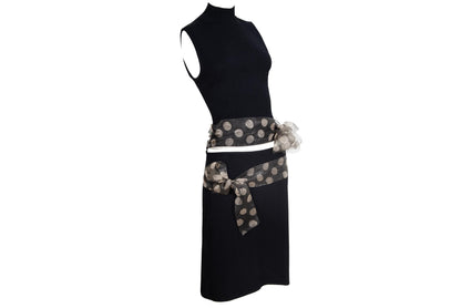 Vintage Amaya Arzuaga two piece set / High neck sleeveless top and skirt set / Made in Spain
