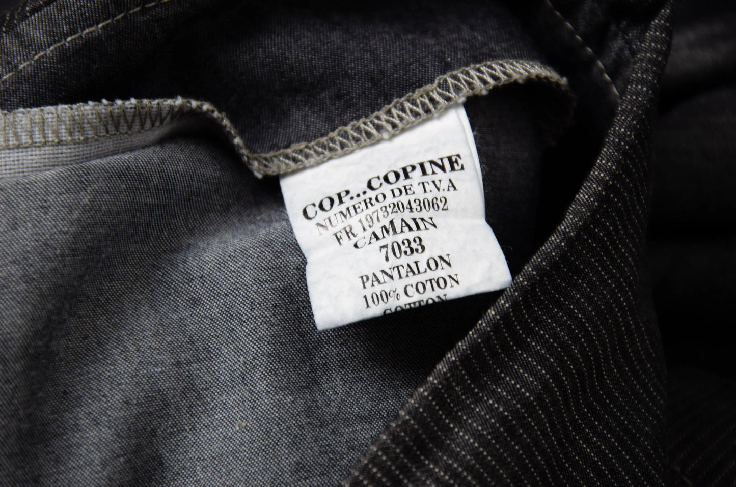 2000s Cop Copine skirt pants / Y2K Cop Copine wide leg cargo pants / Made in France