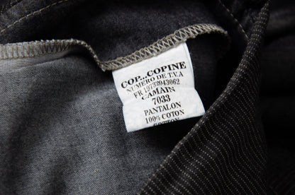 2000s Cop Copine skirt pants / Y2K Cop Copine wide leg cargo pants / Made in France