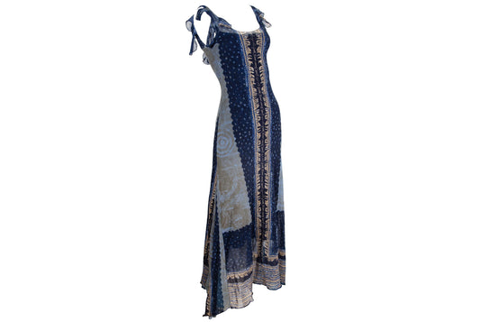 90s Italian brand mesh maxi dress / Made in Italy