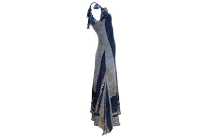 90s Italian brand mesh maxi dress / Made in Italy