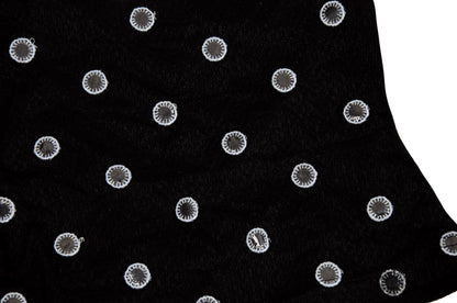 F/W 2000 Amaya Arzuaga mirror polka dot cowl neck sleeveless top / Made in Spain