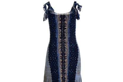 90s Italian brand mesh maxi dress / Made in Italy