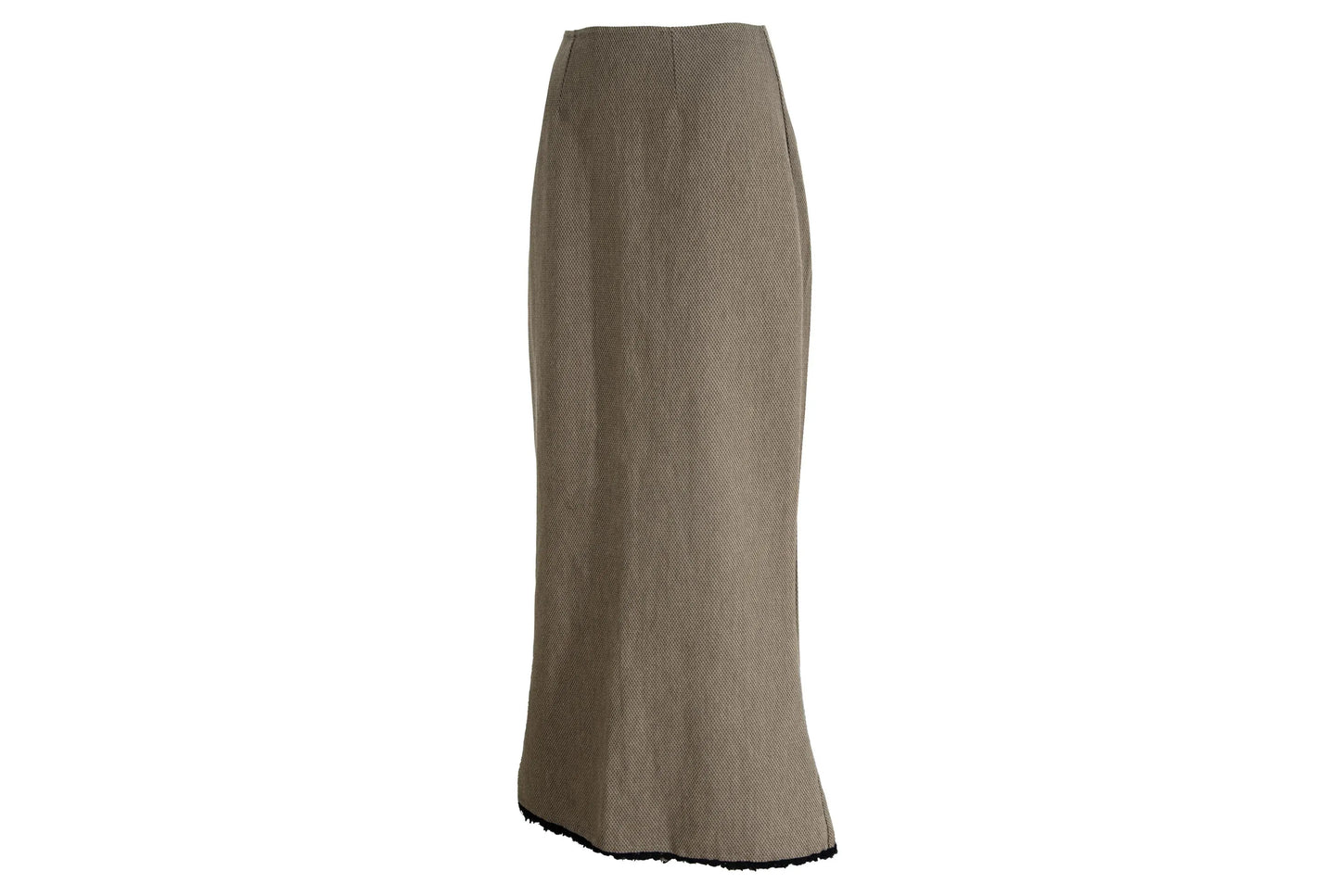 Vintage Kaat Tilley ruched back mermaid skirt / Made in Belgium
