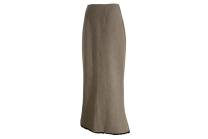Vintage Kaat Tilley ruched back mermaid skirt / Made in Belgium