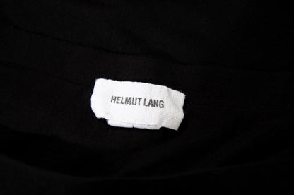 Helmut Lang black jersey skirt with side slit / Made in the USA