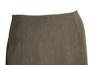 Vintage Kaat Tilley ruched back mermaid skirt / Made in Belgium