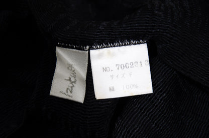 Akihiko Izukura Woven Silk Poncho / Handwoven Japanese Designer Piece / 100% Silk