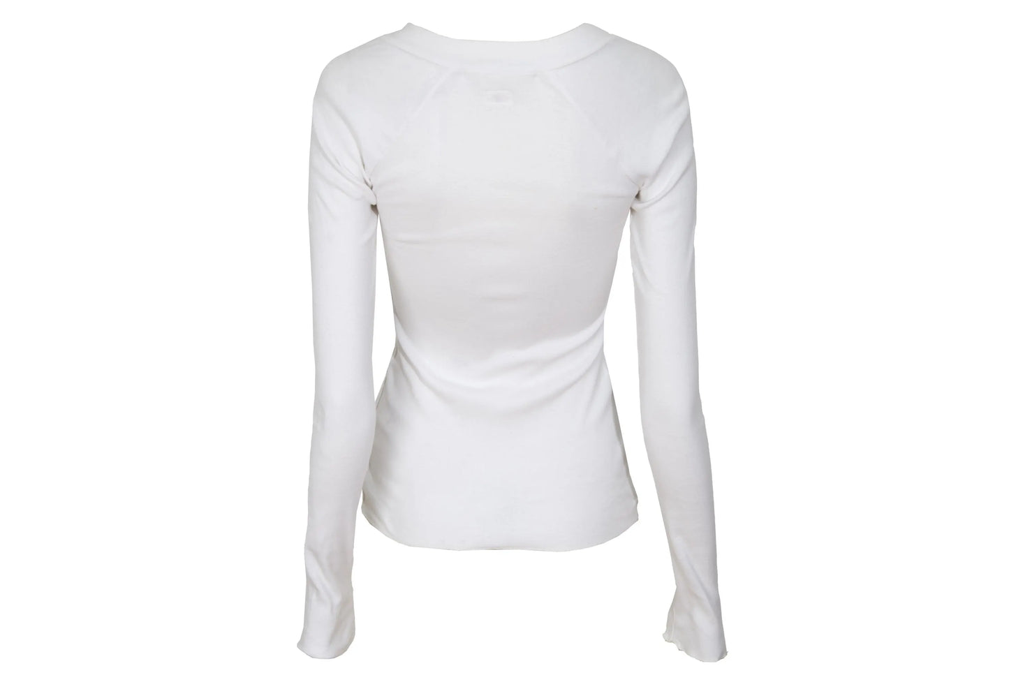 Vintage Nolita "Pure Angel" 100% cotton long sleeve top / 2000s Nolita embellished studs top / Made in Italy