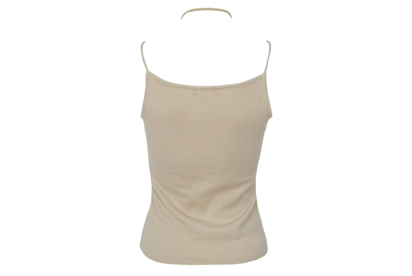 Vintage Amaya Arzuaga wool blend knit deconstructed top with woven ribbon appliqué