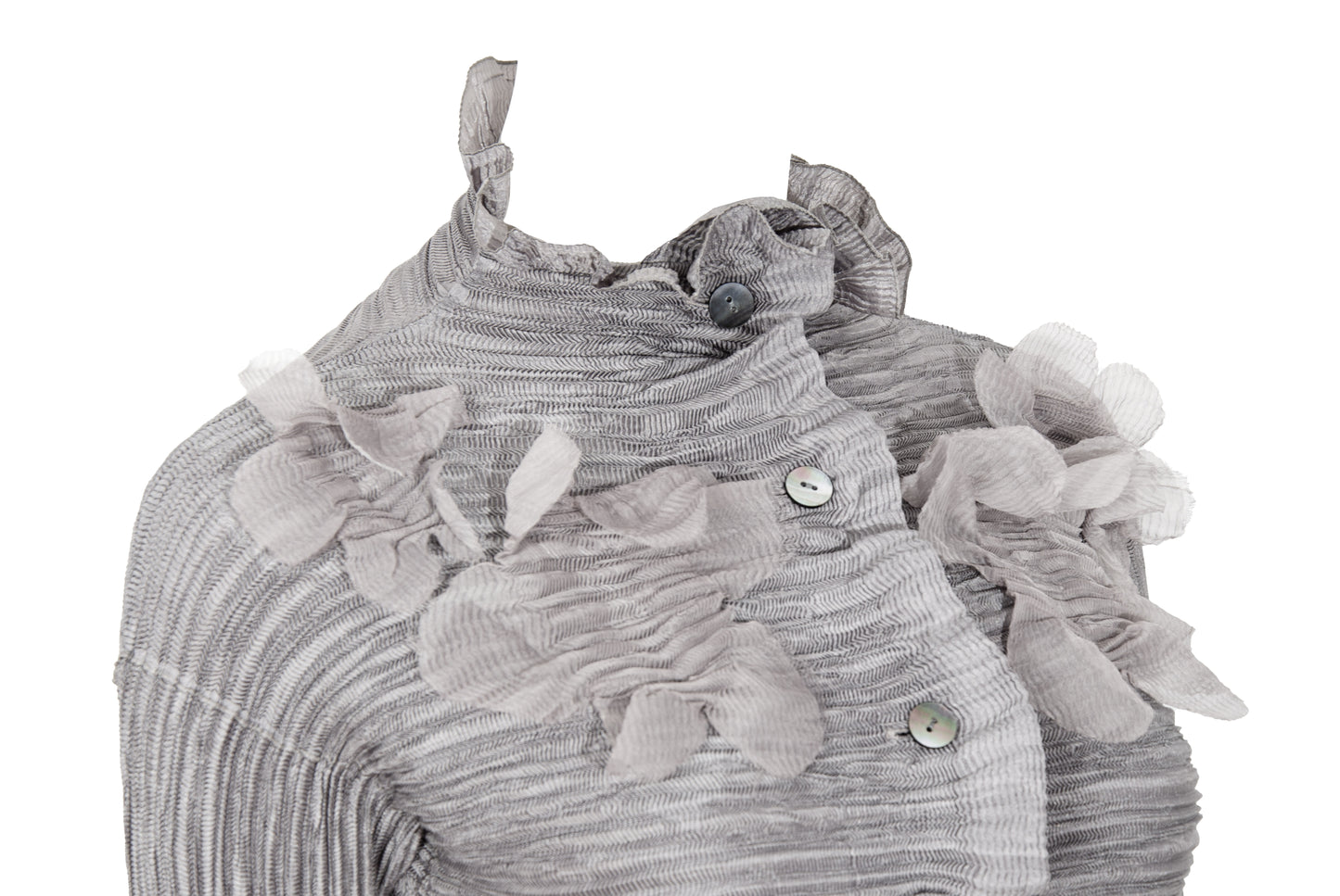 Vintage Y.K. PRESE by Yoshiyuki Konishi permanent pleats blouse - Made in Japan