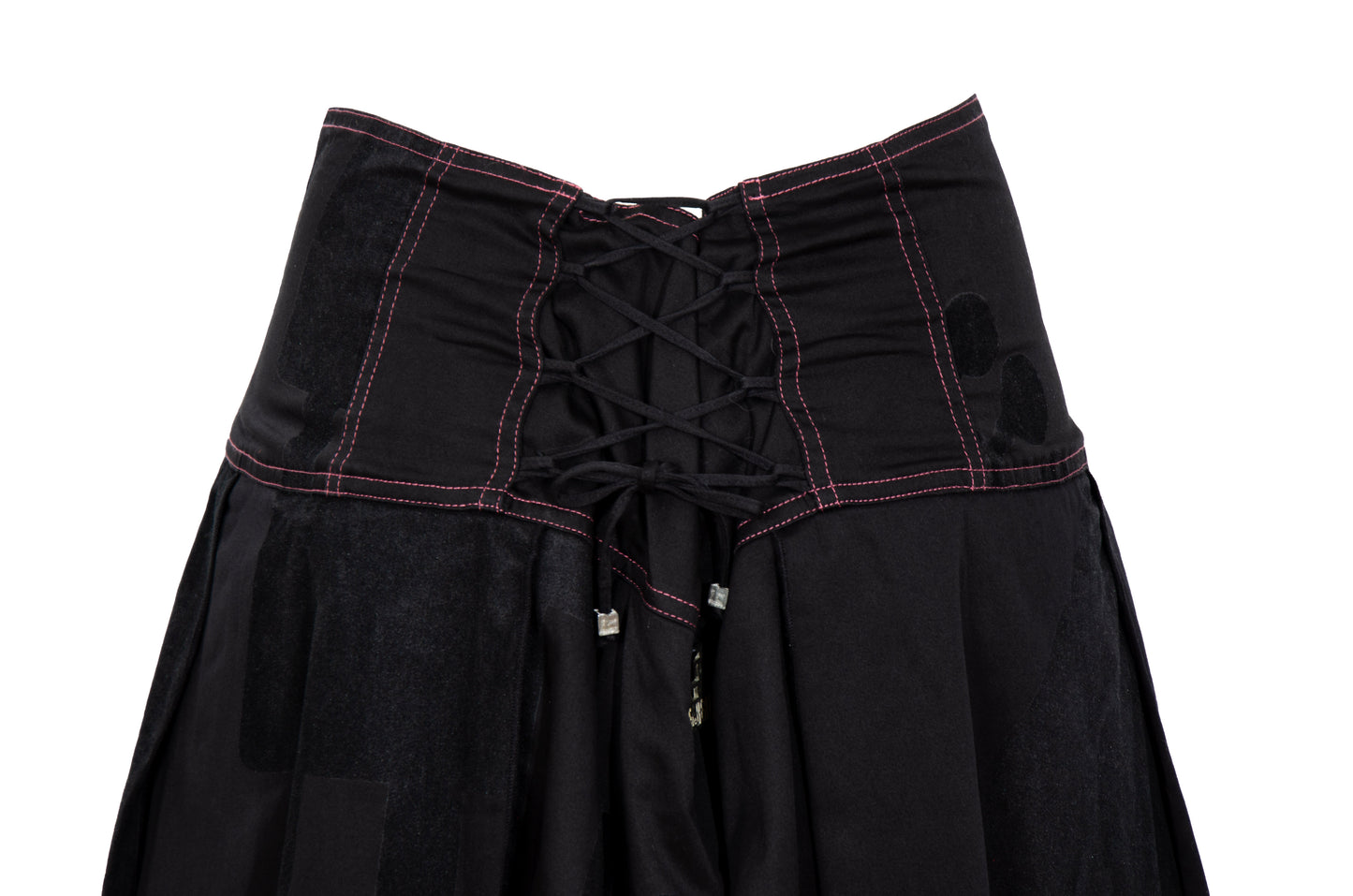 RARE Biche de Bere asymmetric top and corset skirt two piece set