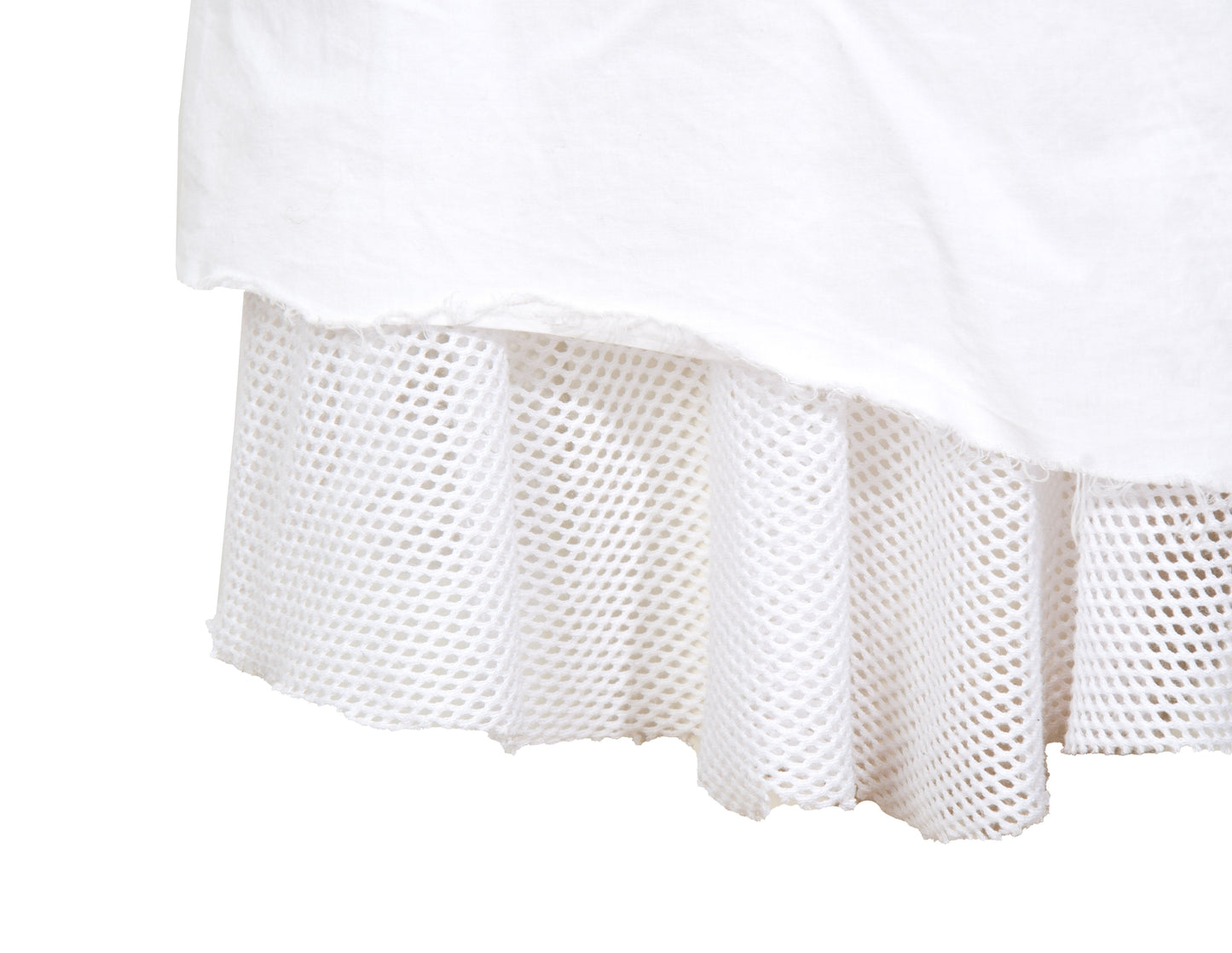 S/S 2004 Diesel StyleLab technical mini skirt with mesh lining