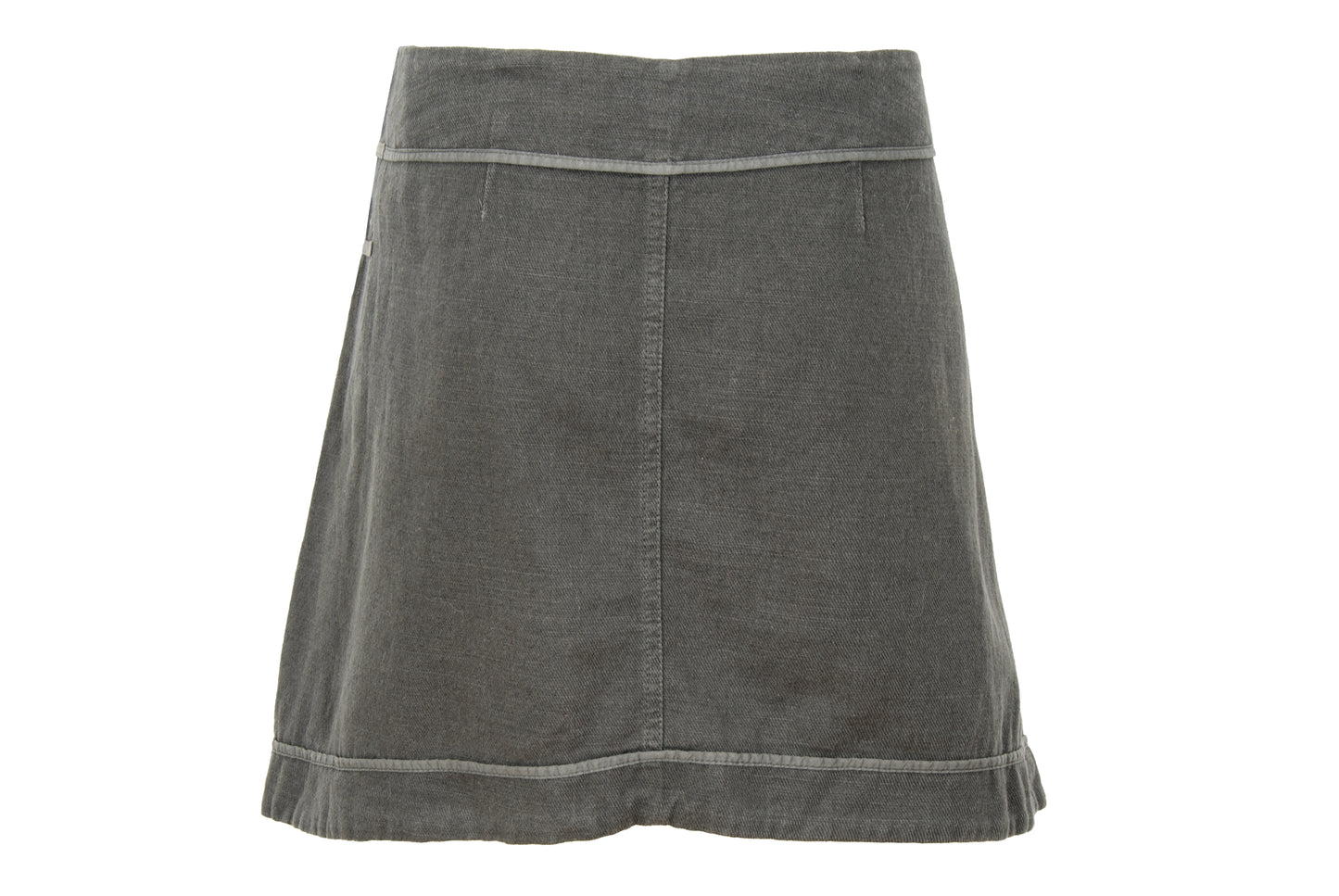2000s Cop Copine linen and cotton blend multi-strap skirt - Size 38