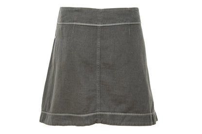2000s Cop Copine linen and cotton blend multi-strap skirt - Size 38