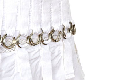 S/S 2004 Diesel StyleLab technical mini skirt with mesh lining