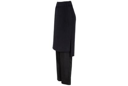 Vintage Y's by Yohji Yamamoto linen blend knit overskirt pants - Made in Japan
