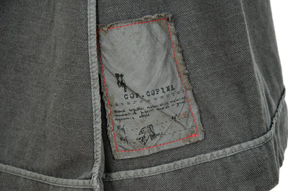 2000s Cop Copine linen and cotton blend multi-strap skirt - Size 38