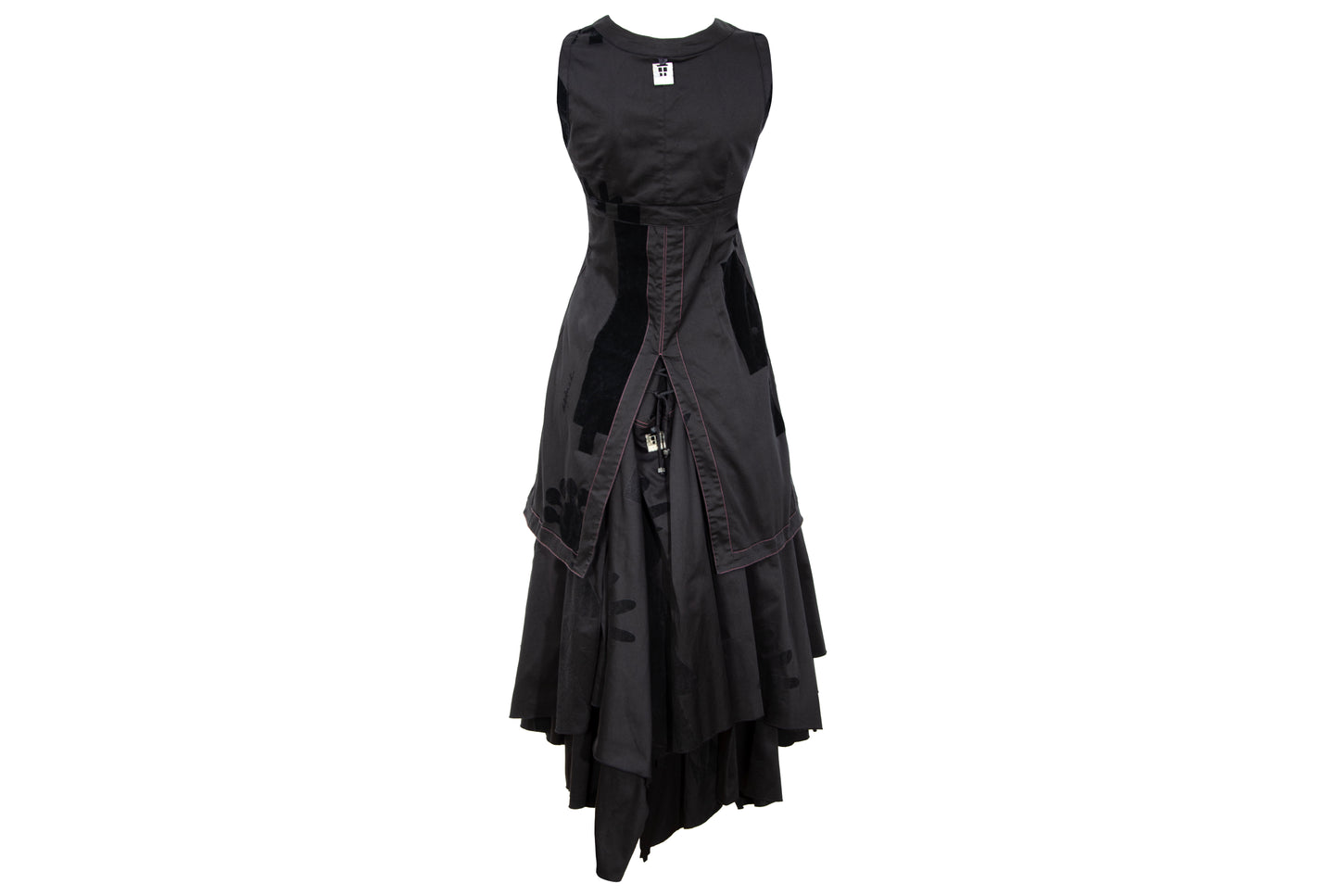RARE Biche de Bere asymmetric top and corset skirt two piece set