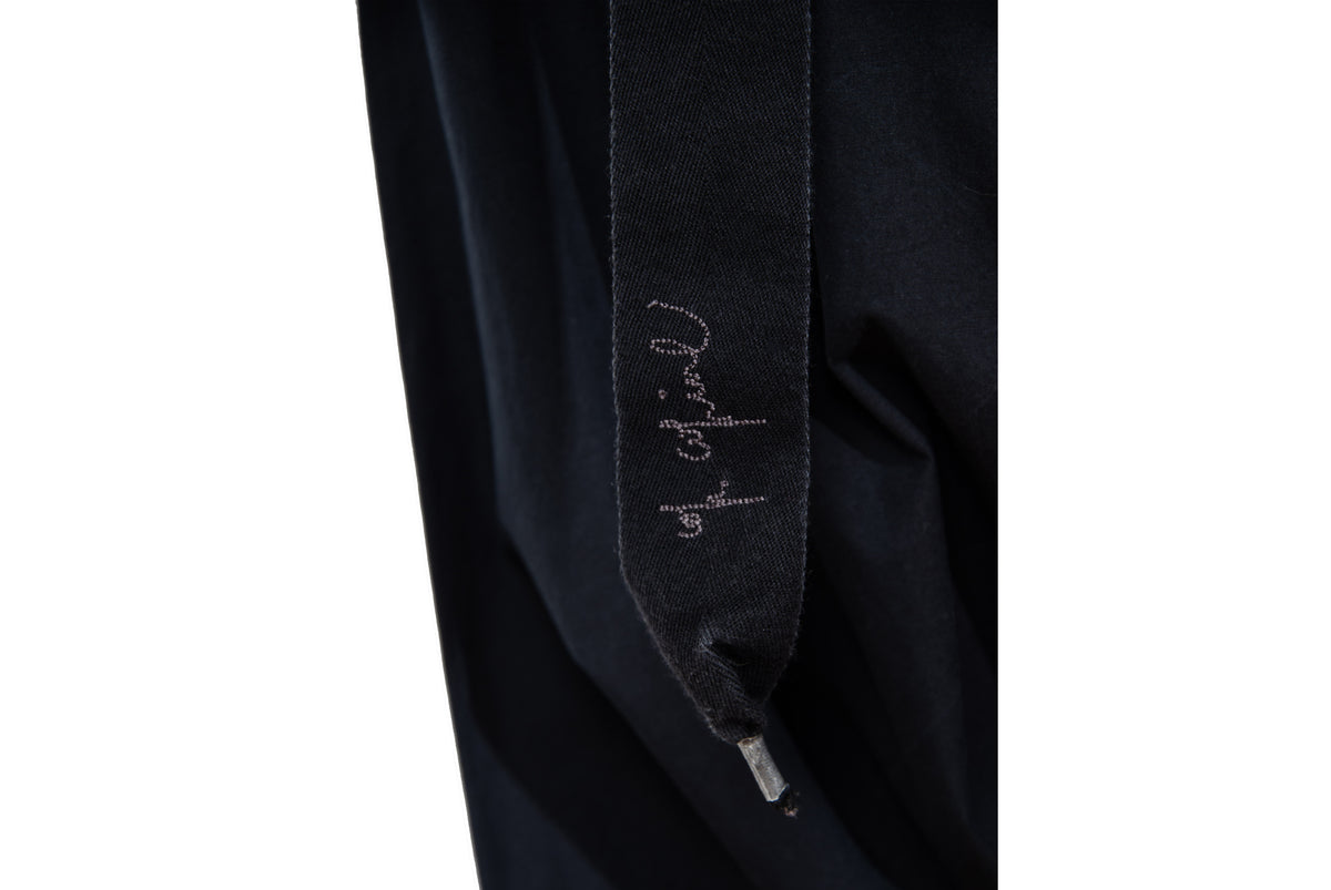 2000s Cop Copine convertible black low crotch pants or strapless jumpsuit
