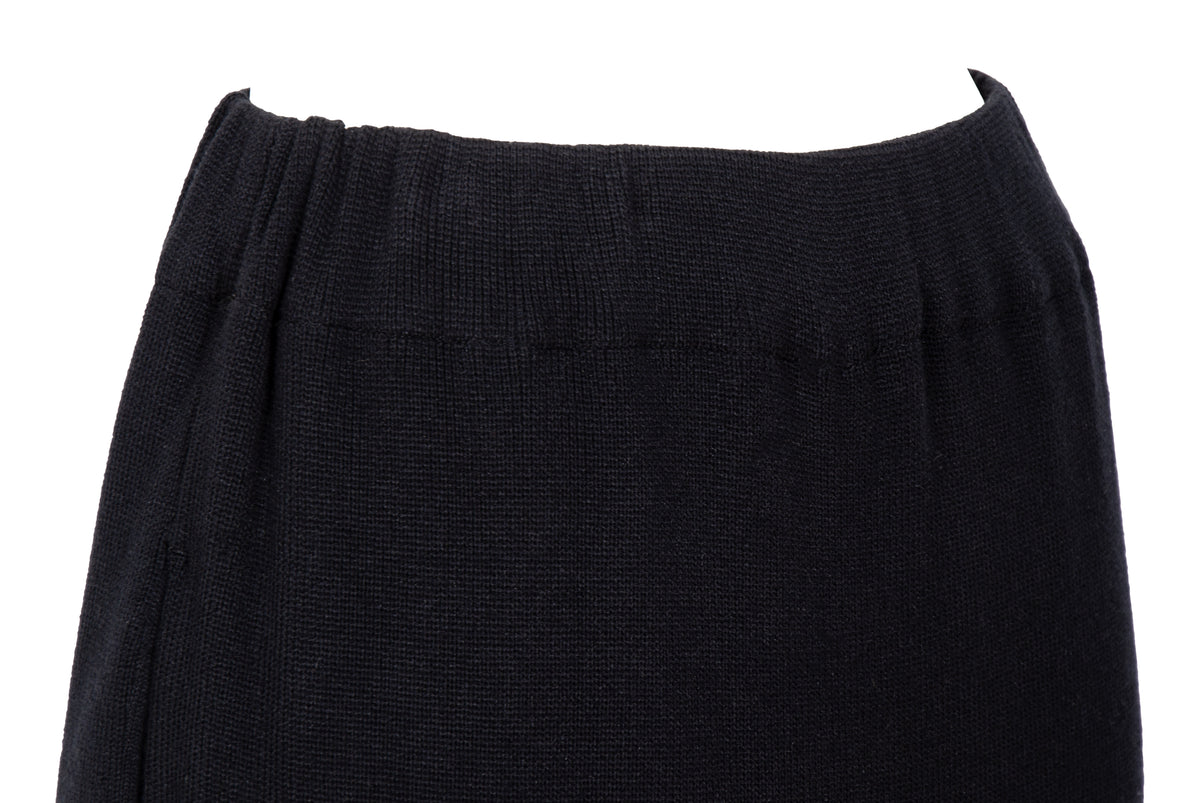 Vintage Y's by Yohji Yamamoto linen blend knit overskirt pants - Made in Japan