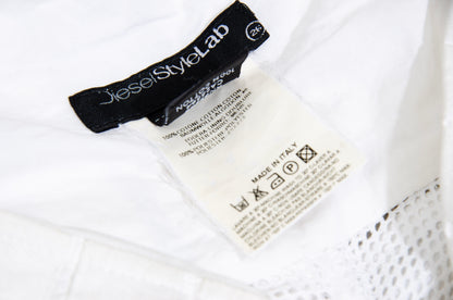S/S 2004 Diesel StyleLab technical mini skirt with mesh lining